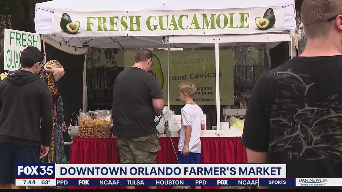 Downtown Orlando Farmer's Market is back